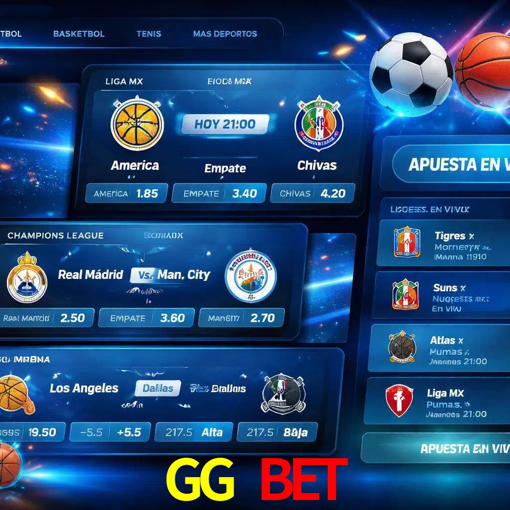 Mercados de apuestas deportivas GG BET para jugadores en México