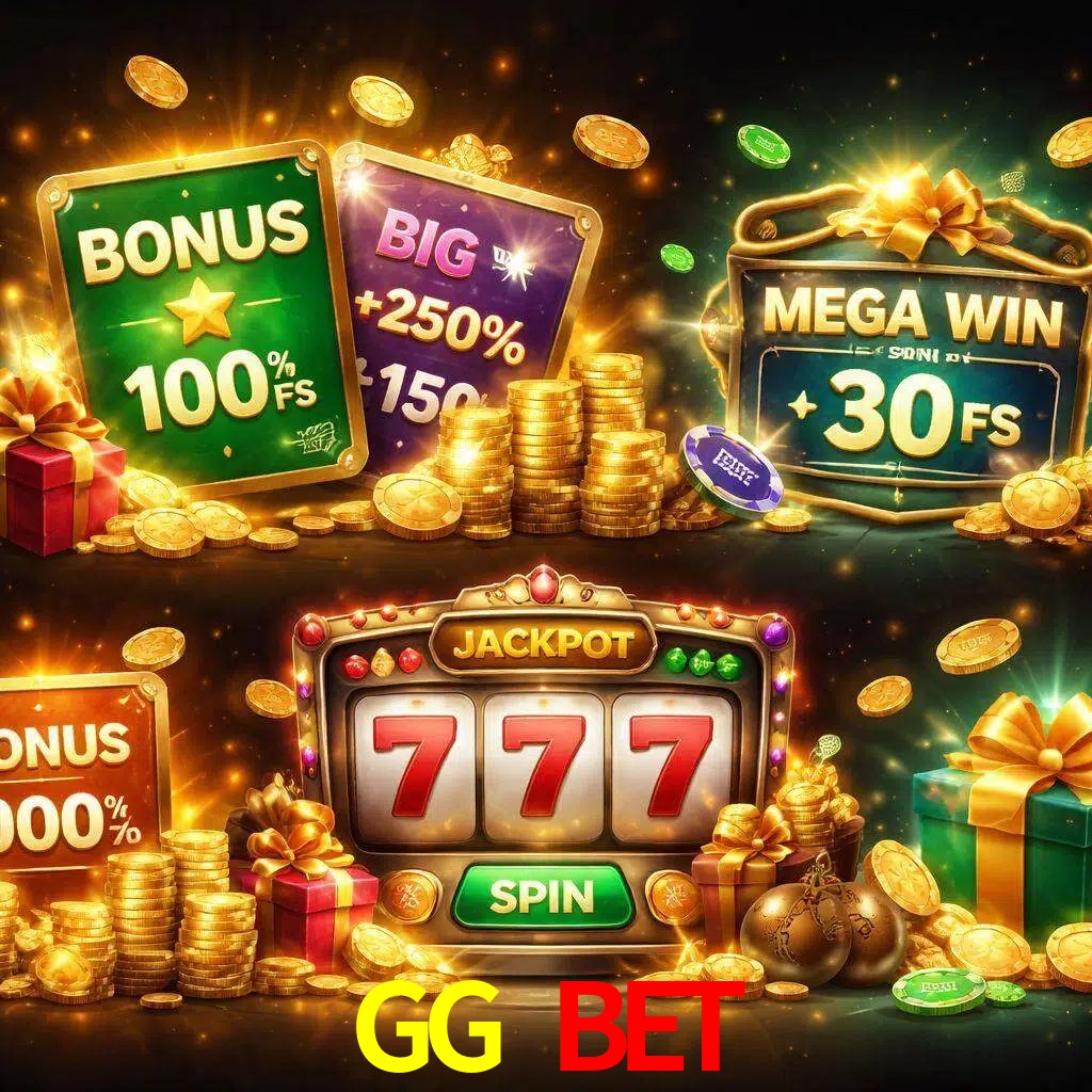 Tipos de bonos GG BET incluyendo recompensas de bienvenida y promociones continuas