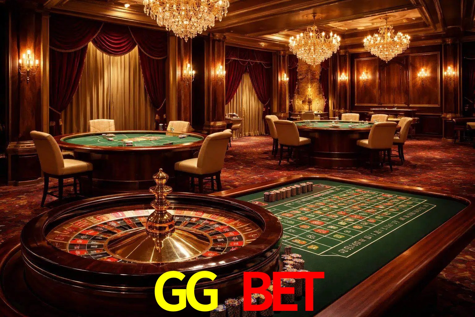 Una escena premium de mesa de casino en vivo con cartas, elementos de ruleta y un ambiente pulido de estudio de transmisión.