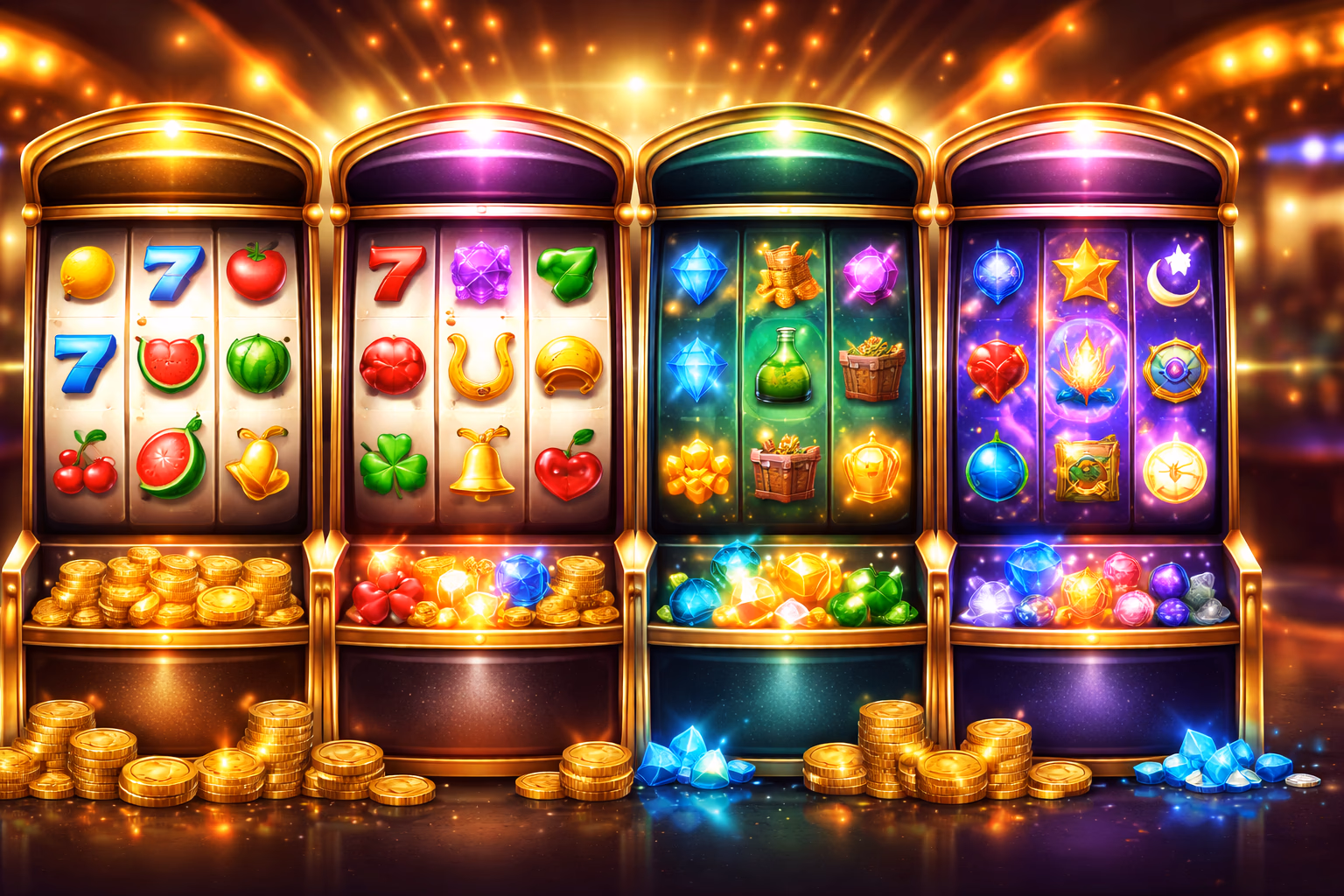 Tragamonedas destacadas y categorías de carretes GG BET